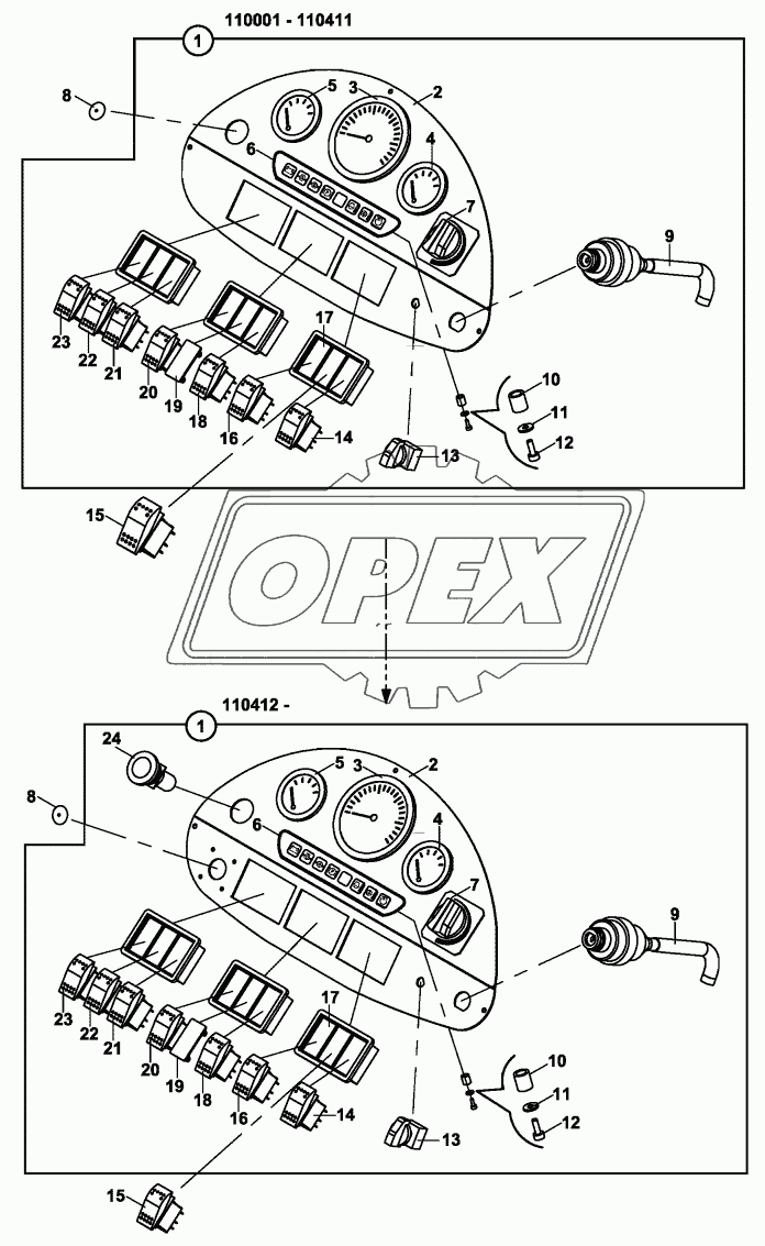 INSTRUMENT PANEL, SIDE, RIGHT