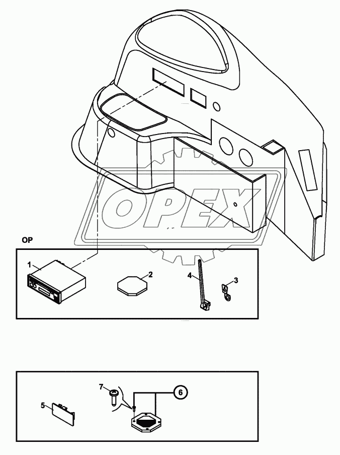 RADIO-CASETTE PLAYER SYSTEM