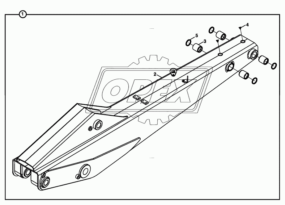 DIPPER, COMMON CENTERED RAM AND TIPPING LINK