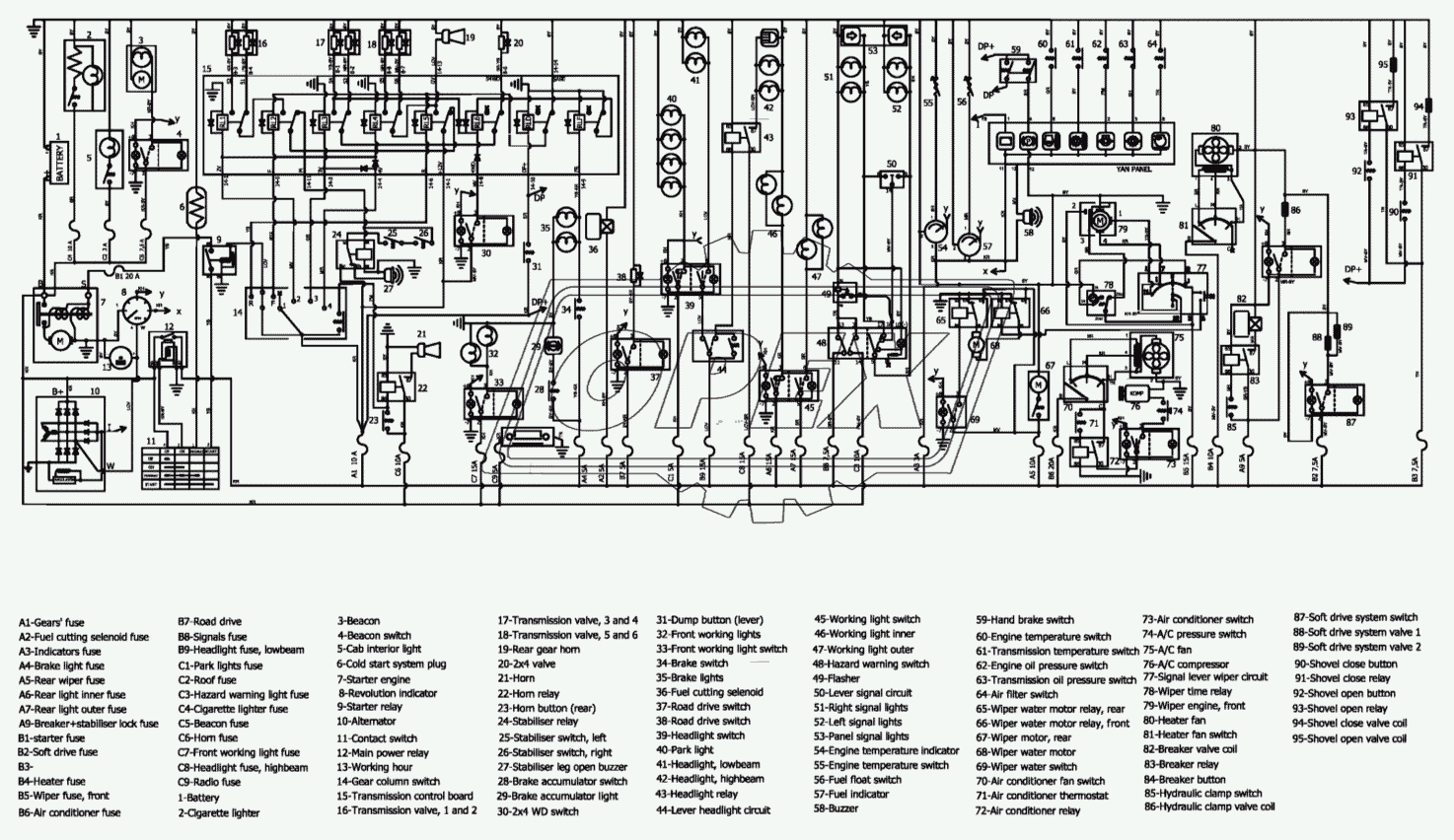 ELECTRIC CIRCUIT DIAGRAM