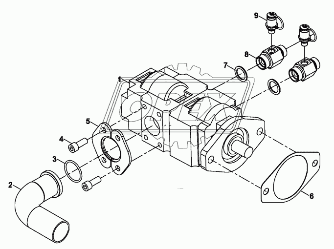 CIRCIUT, HYDRAULIC, PUMP, COMMON