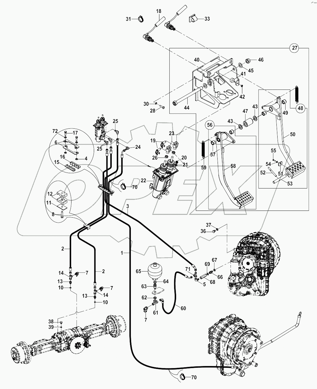  BRAKE, CIRCUIT MOUNTING A20043-
