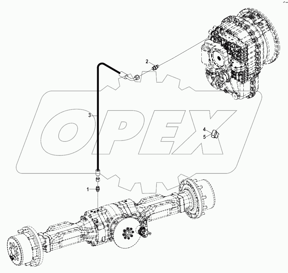  CIRCUIT MOUNTING, DIFFERENTIAL LOCKING A19001-