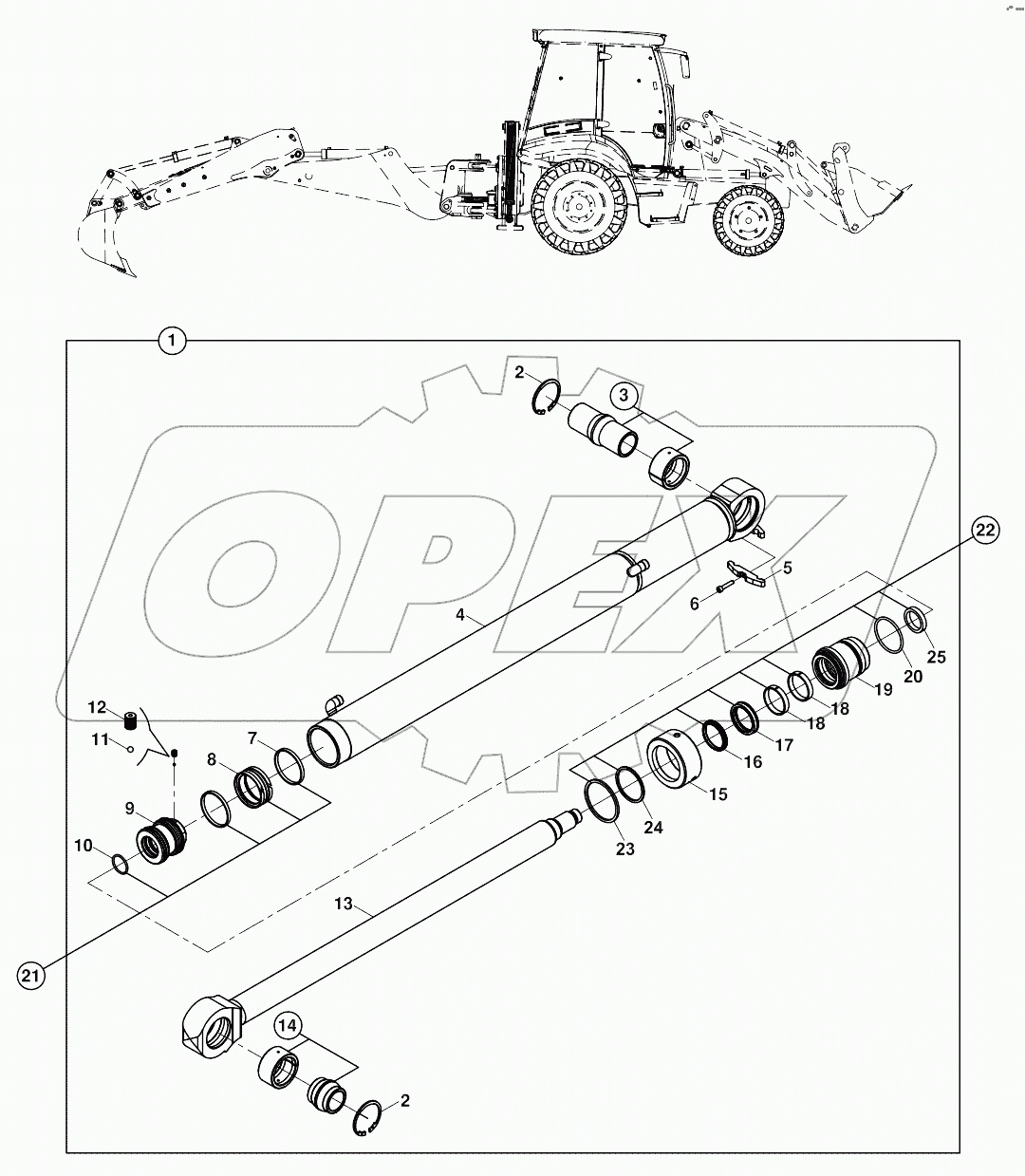  RAM, STABILISER, RIGHT A20189-