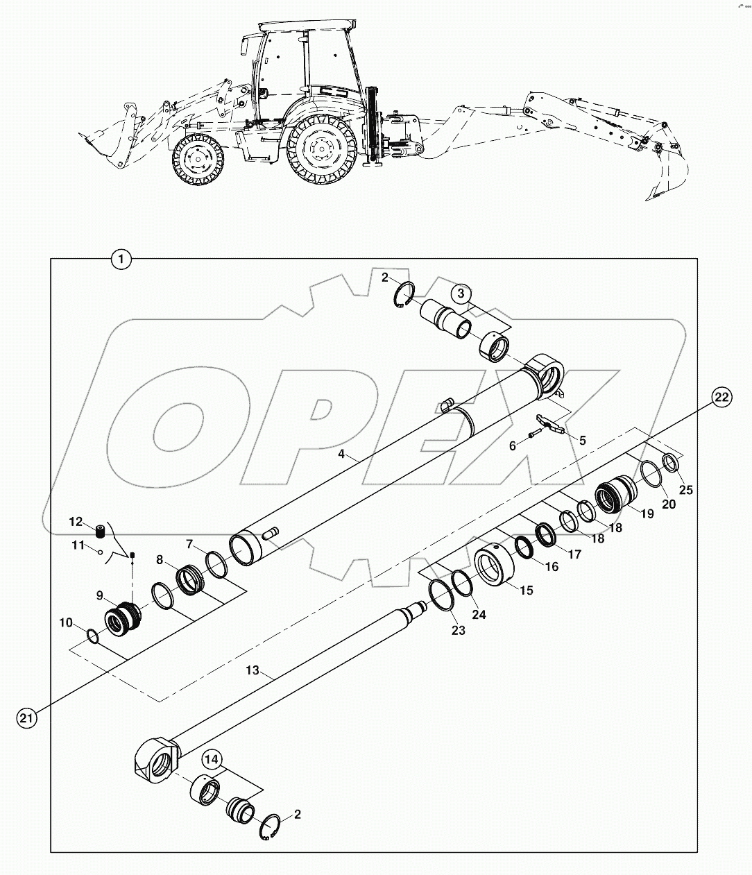  RAM, STABILISER, RIGHT A20189-