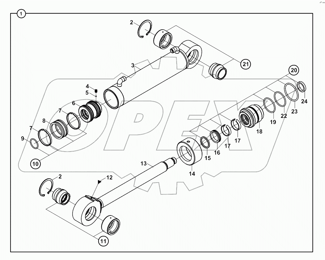  RAM, LOG FORK A19001-