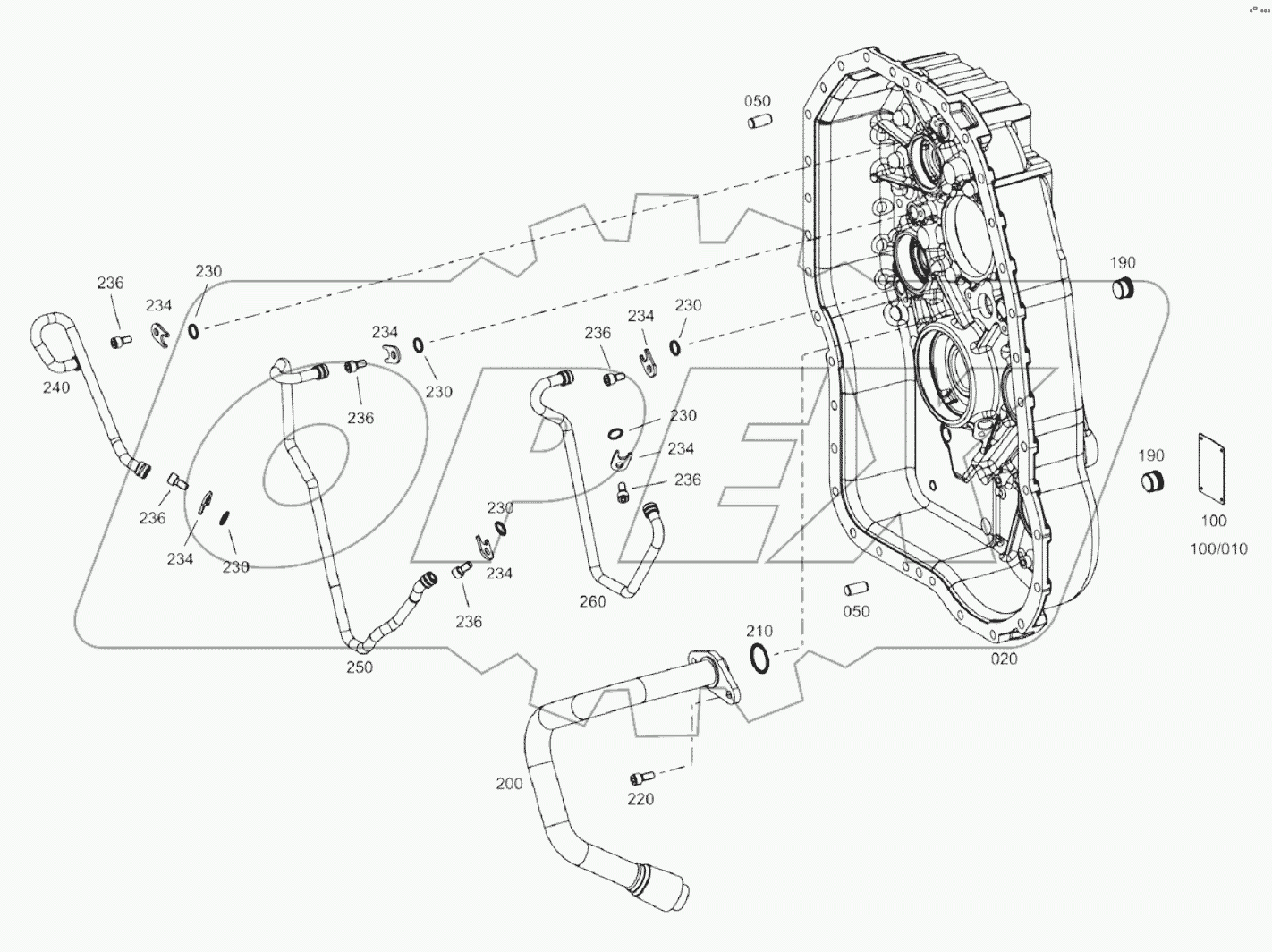 TRANSM. HOUSIN GA19001-