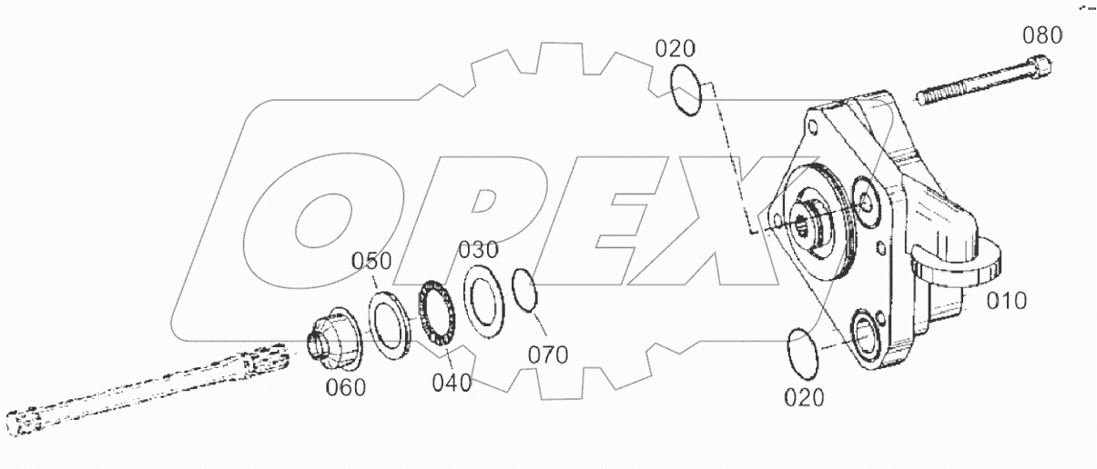  PRESSURE OIL PUMP A19001-