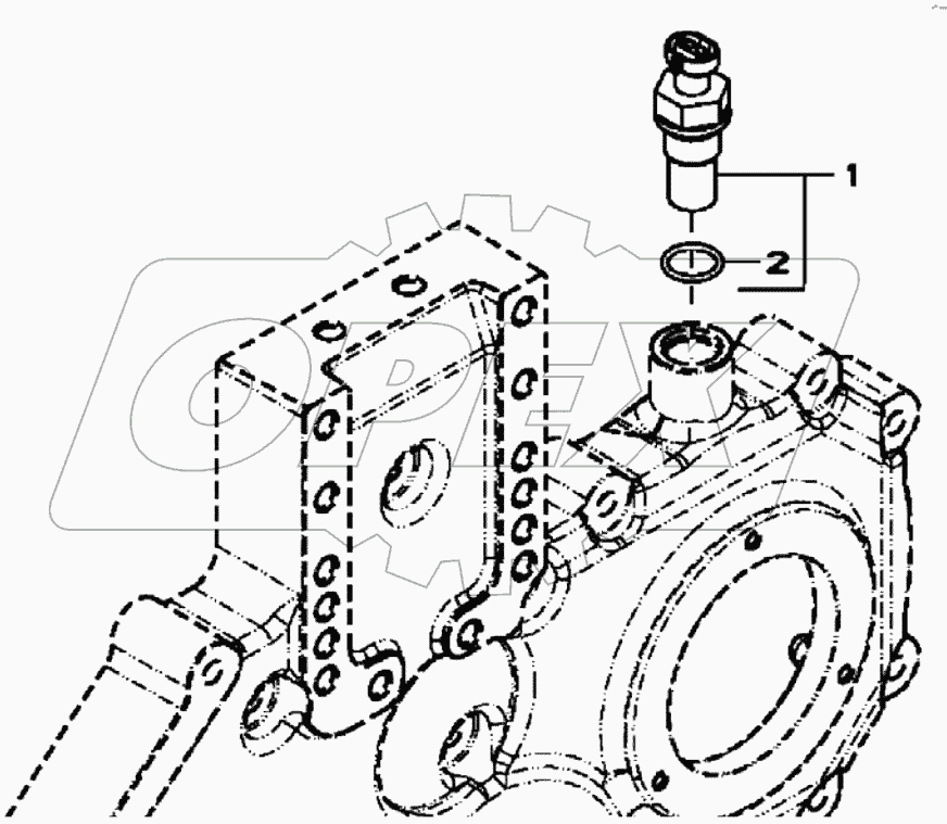  ELECTRONIC TACH DRIVE, 4045HF280 A19001-