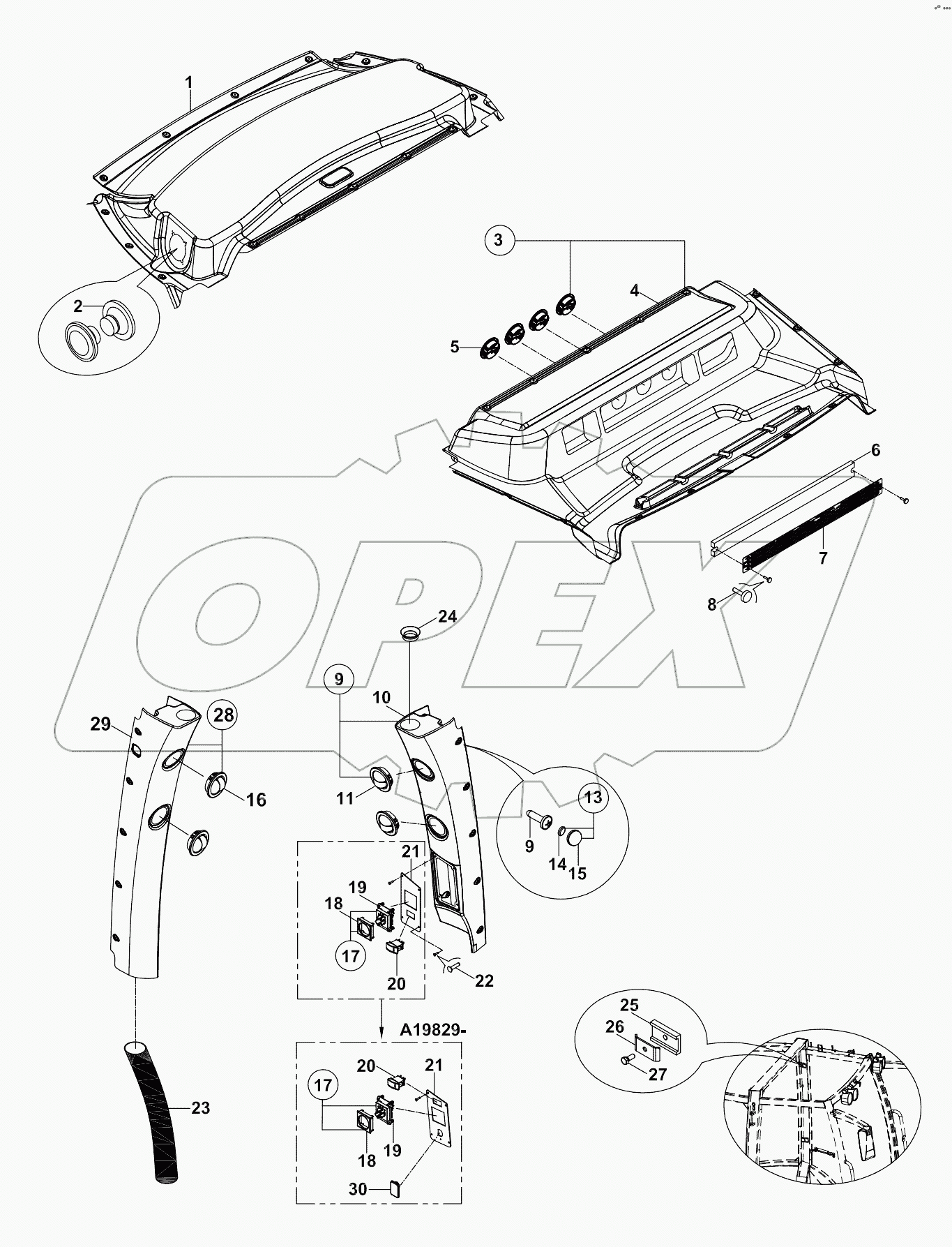  AIR CONDITIONER, CAB A19001-
