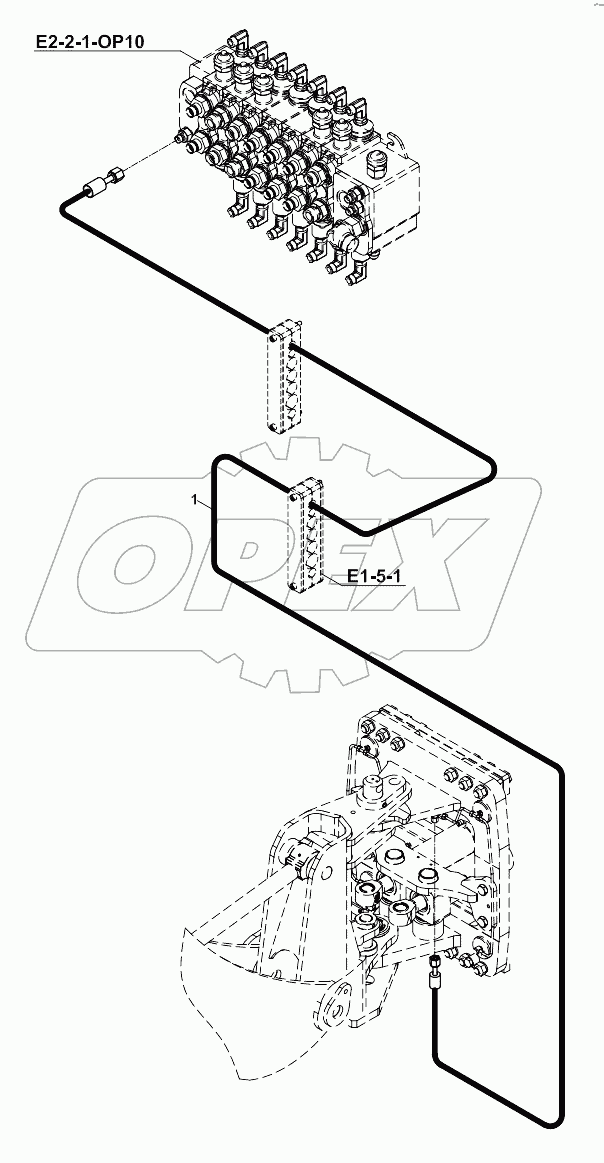  CIRCUIT MOUNTING, HYDROCLAMP A19001-