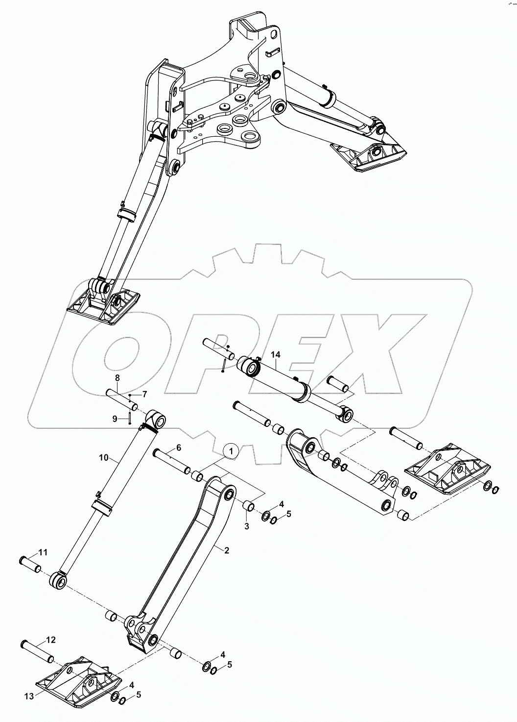  STABILISER, SIDESHIFT A19001-