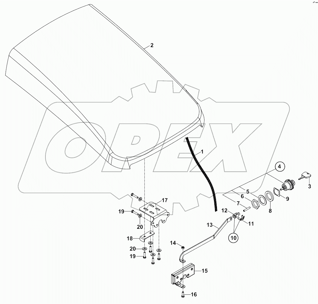  BONNET A19001-A19039