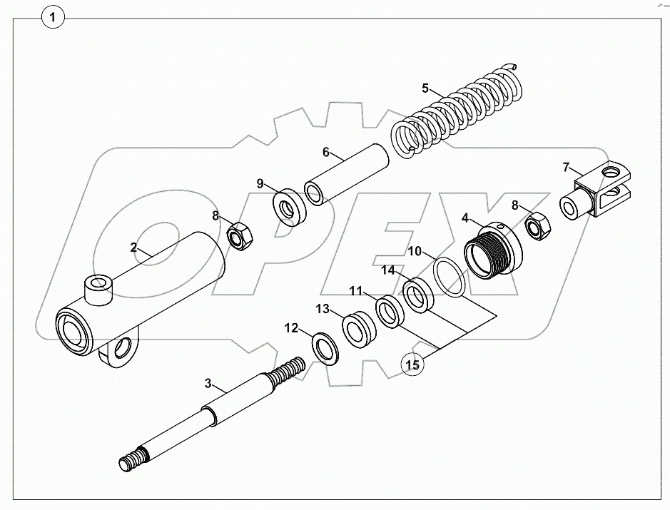  RAM, BOOM LOCKING A19001-