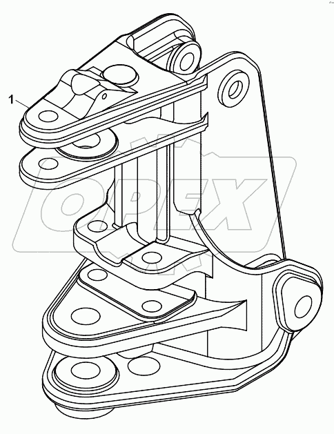  SWING CARRIAGE, CASTING A19001-