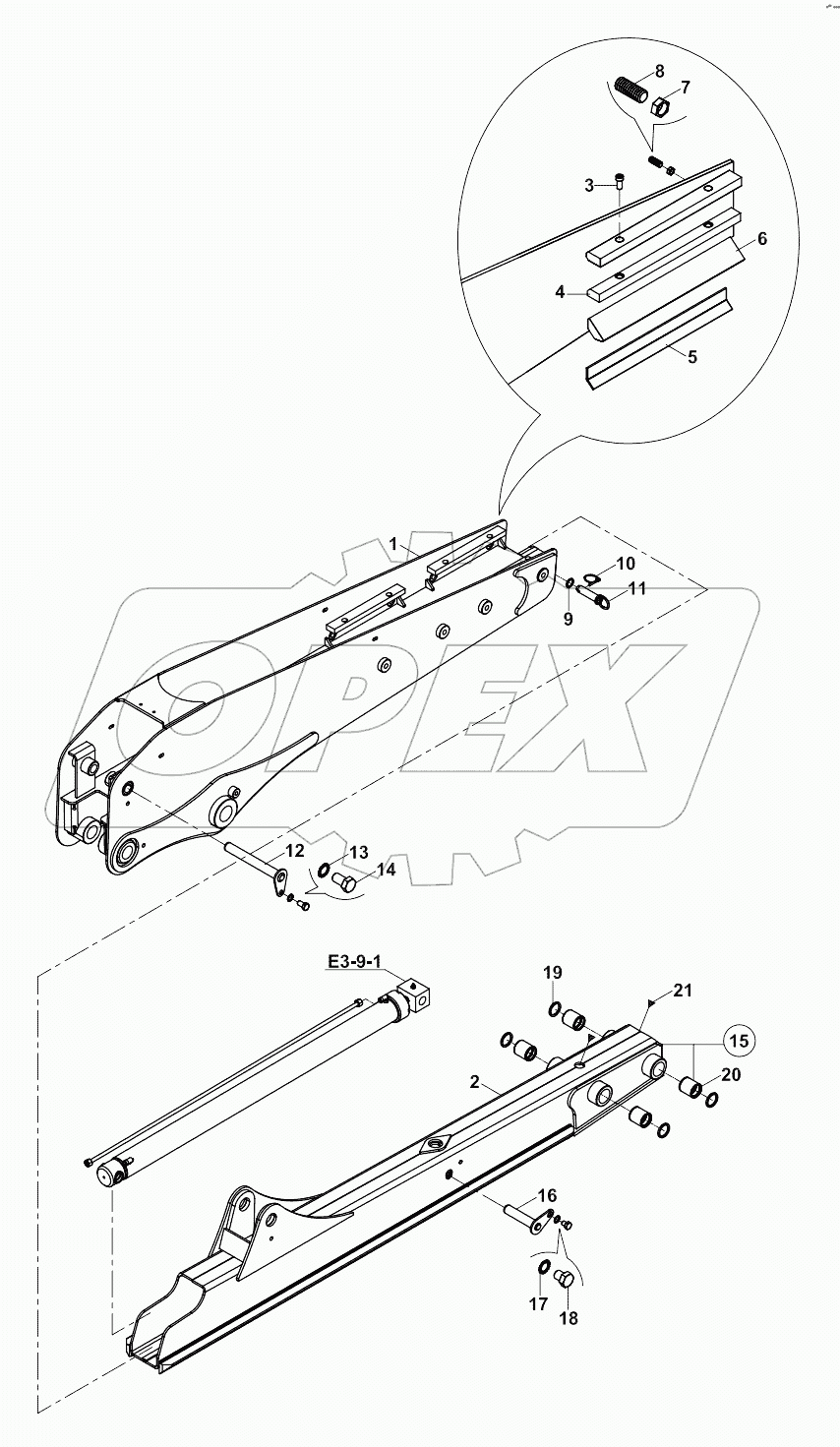 TELESCOPIC DIPPER A19001-A20410