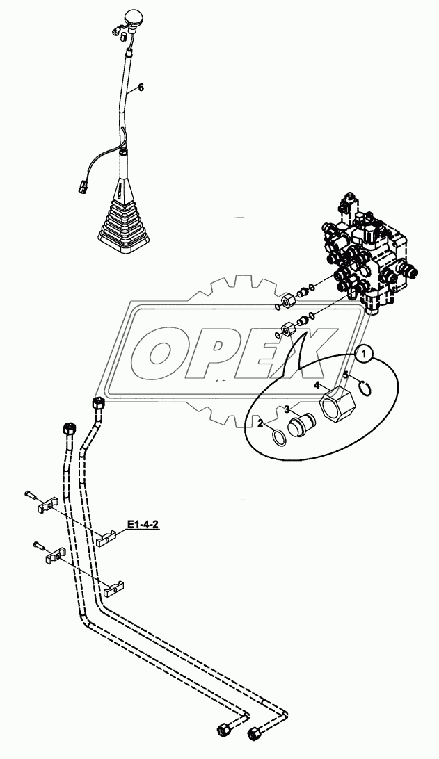 HYDRAULIC, SHOVEL INSTALLATION, LOADER