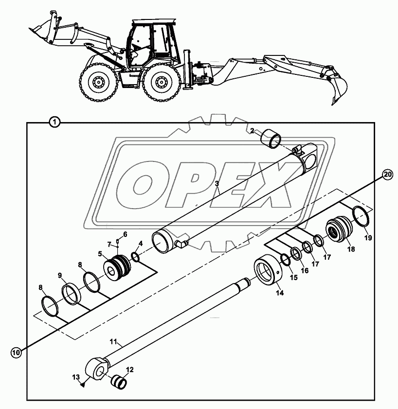 RAM, LIFT, LEFT, LOADER