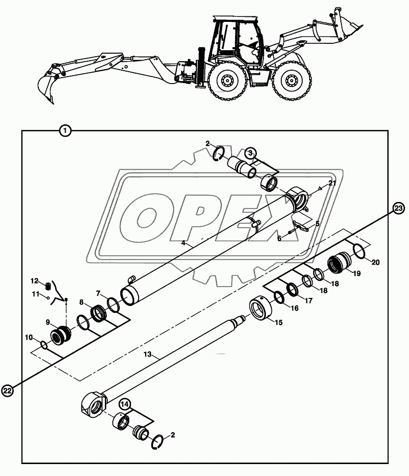 RAM,STABILISER, RIGHT 1