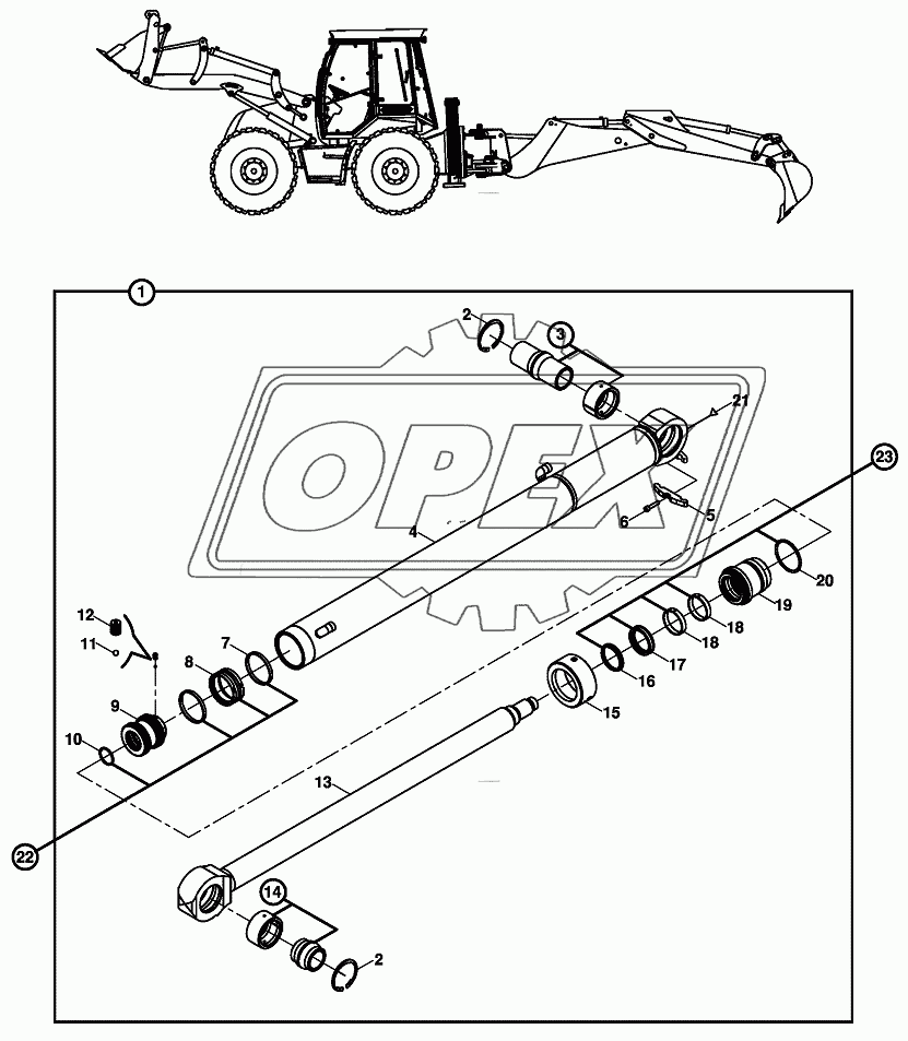 RAM,STABILISER, RIGHT 2