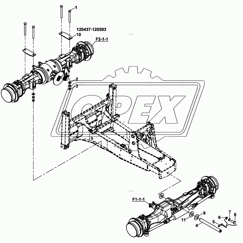 AXLE - CHASSIS MOUNTINGS