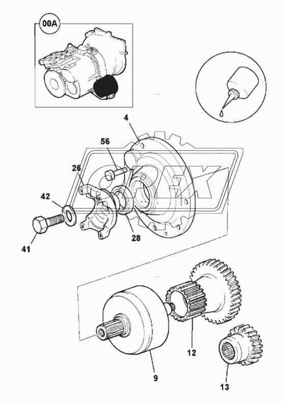 TRANSMISSION ASSY, PS760, 102S