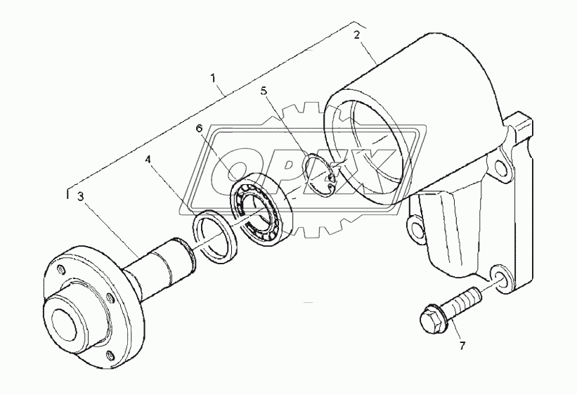 FAN DRIVE, ENGINE 1104C-44T, RG38101