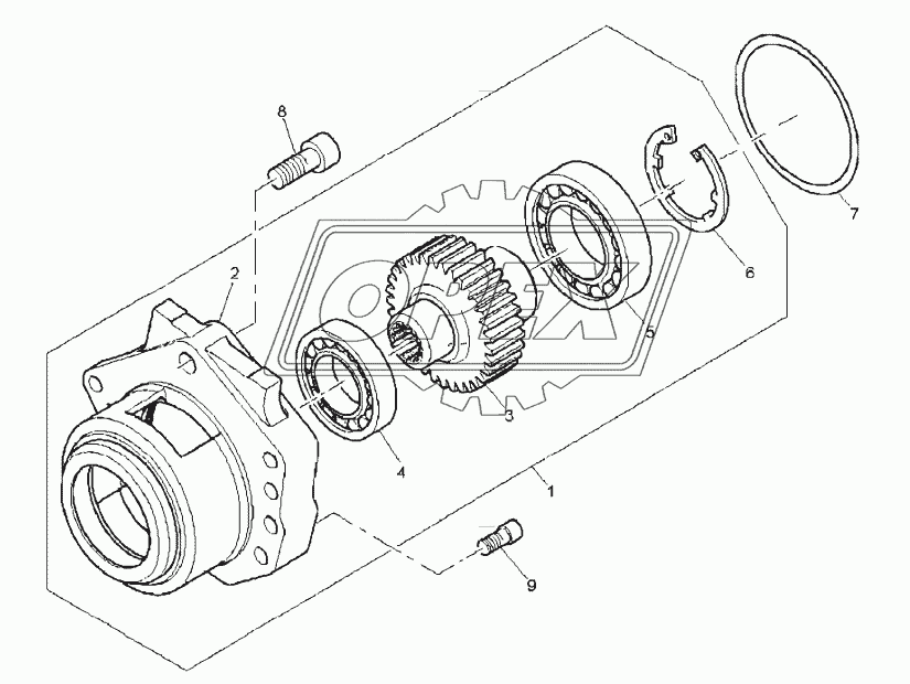 DRIVE ADAPTOR, ENGINE 1104C-44T, RG38101