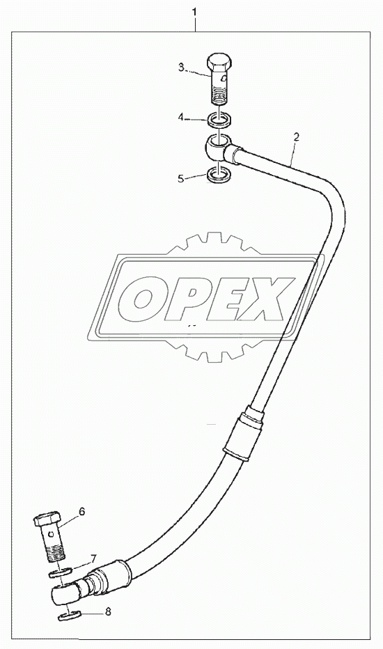 FEED PIPES, ENGINE 1104C-44T, RG38101