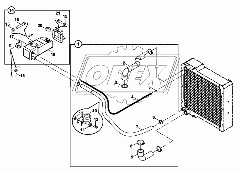 COOLING SYSTEM, ENGINE WATER