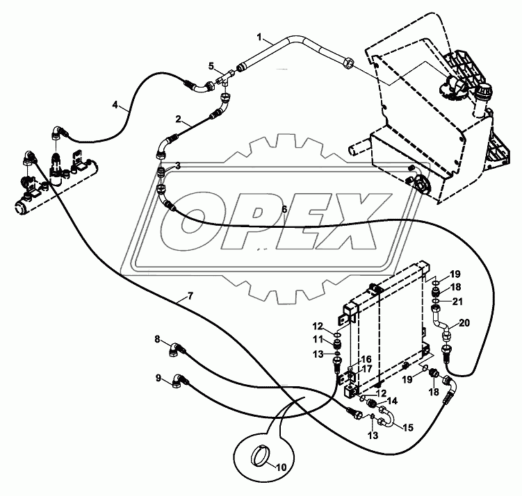 COOLING SYSTEM, HYDRAULIC AND TRANSMISSION OIL 1