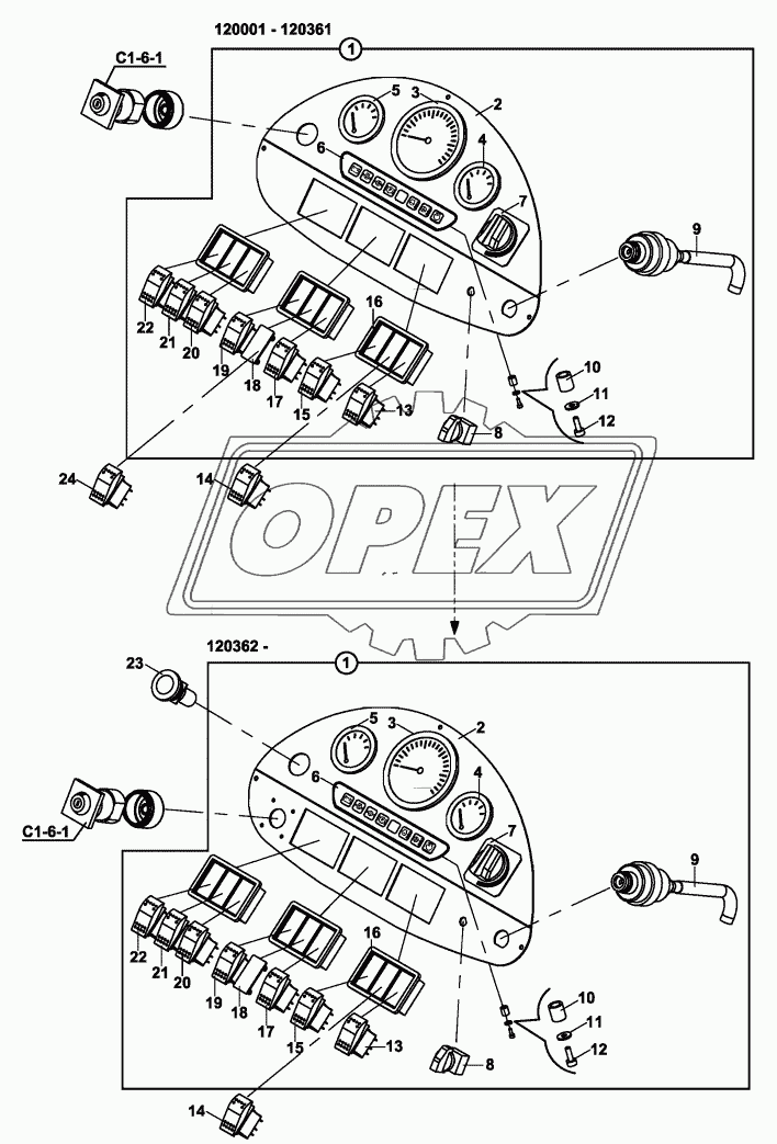 INSTRUMENT PANEL, SIDE, RIGHT