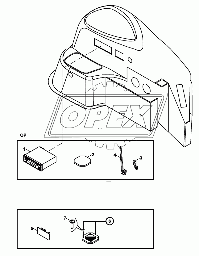 RADIO-CASETTE PLAYER SYSTEM