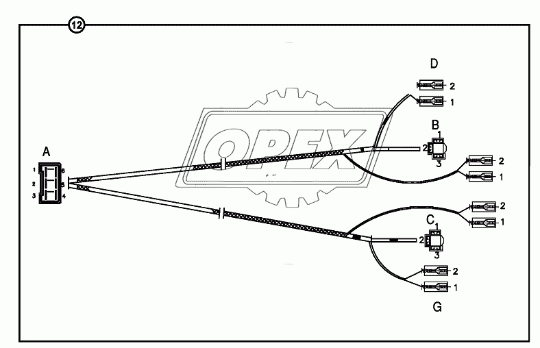 HARNESS, HEADLIGHTS AND TURN INDICATOR