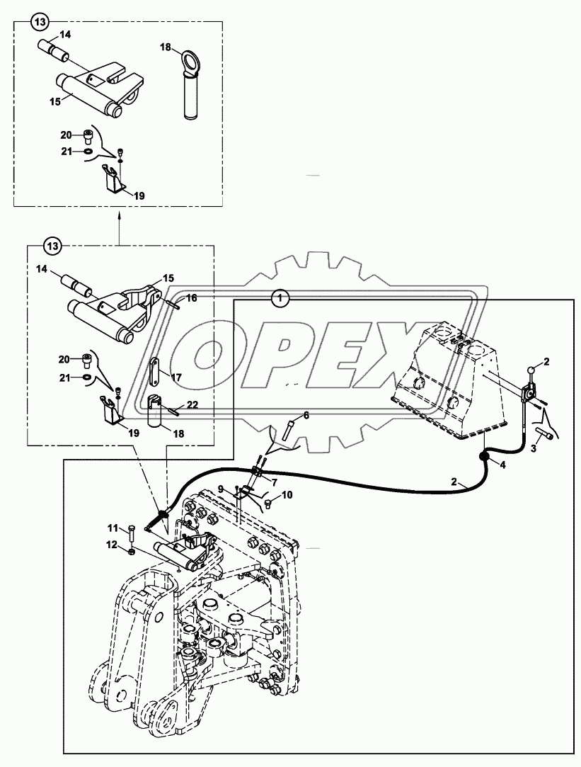 BOOM LOCKING AND MECHANISM 2