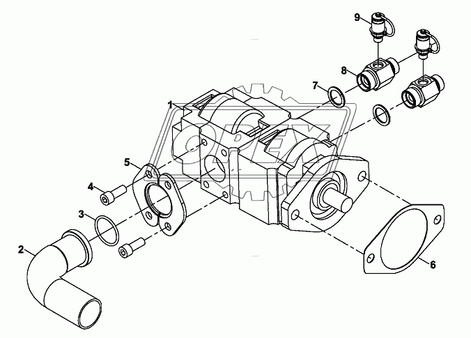 CIRCIUT, HYDRAULIC, PUMP, COMMON