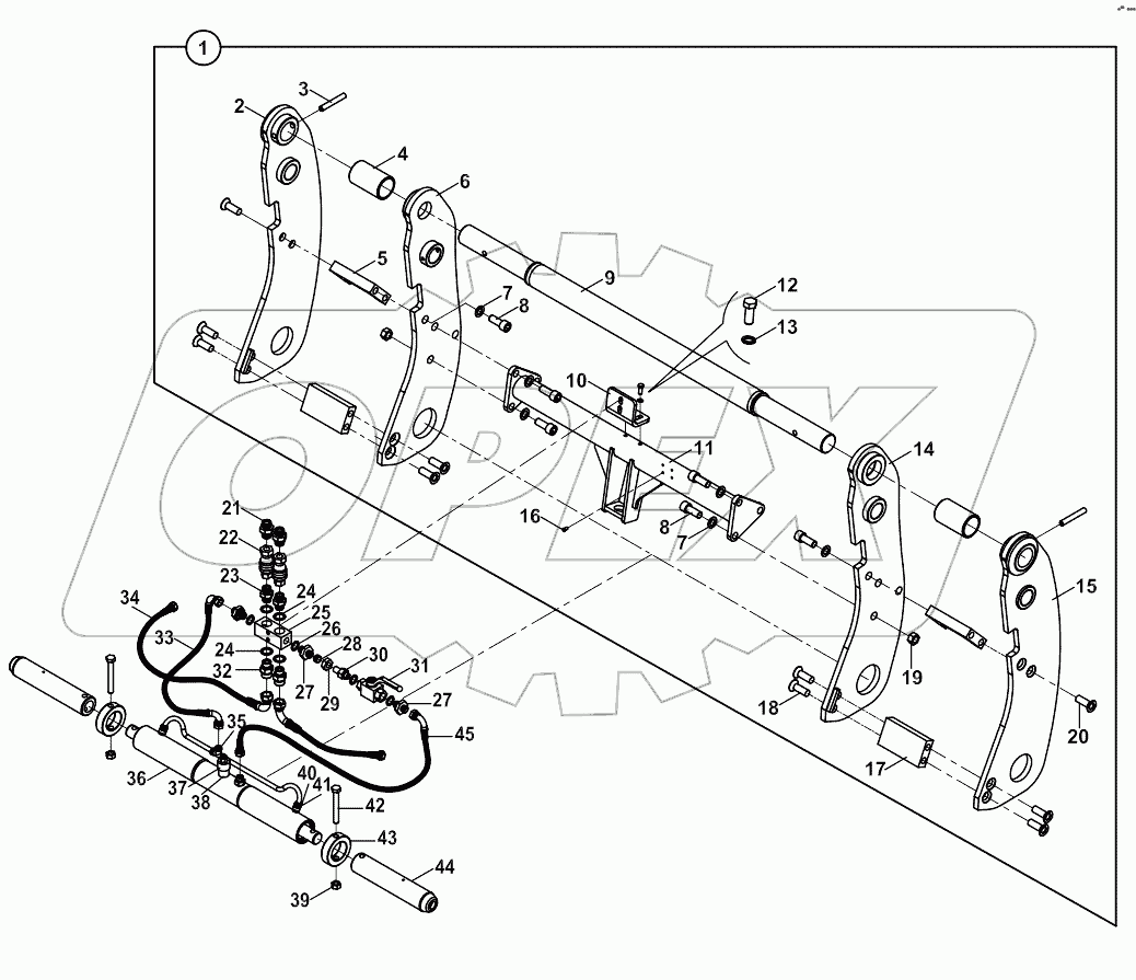  QUICK COUPLER, LOADER A80001 -