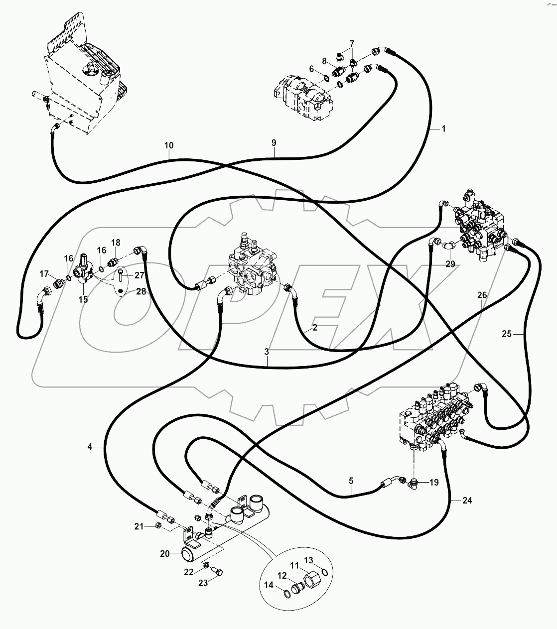  CIRCUIT MOUNTING, TB A80001 -