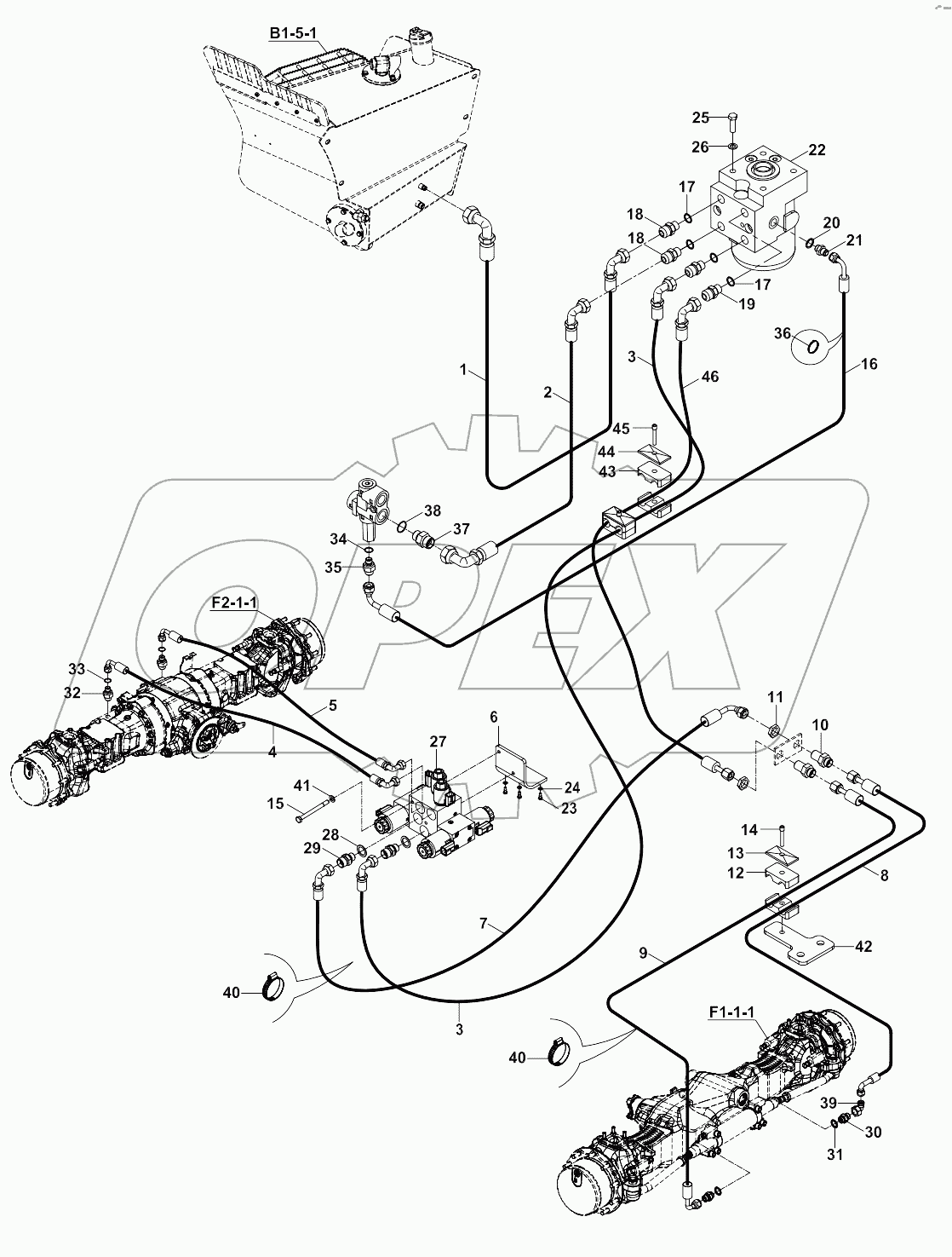  STEERING, CIRCUIT MOUNTING A81135 -