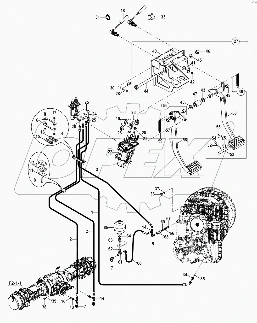  BRAKE, CIRCUIT MOUNTING A80001 - A80085