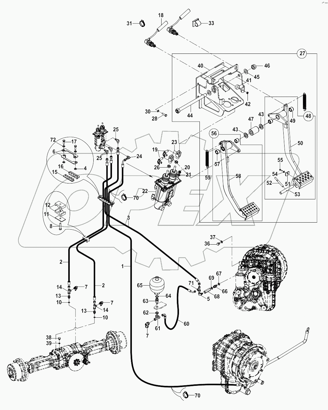  BRAKE, CIRCUIT MOUNTING A80086 -