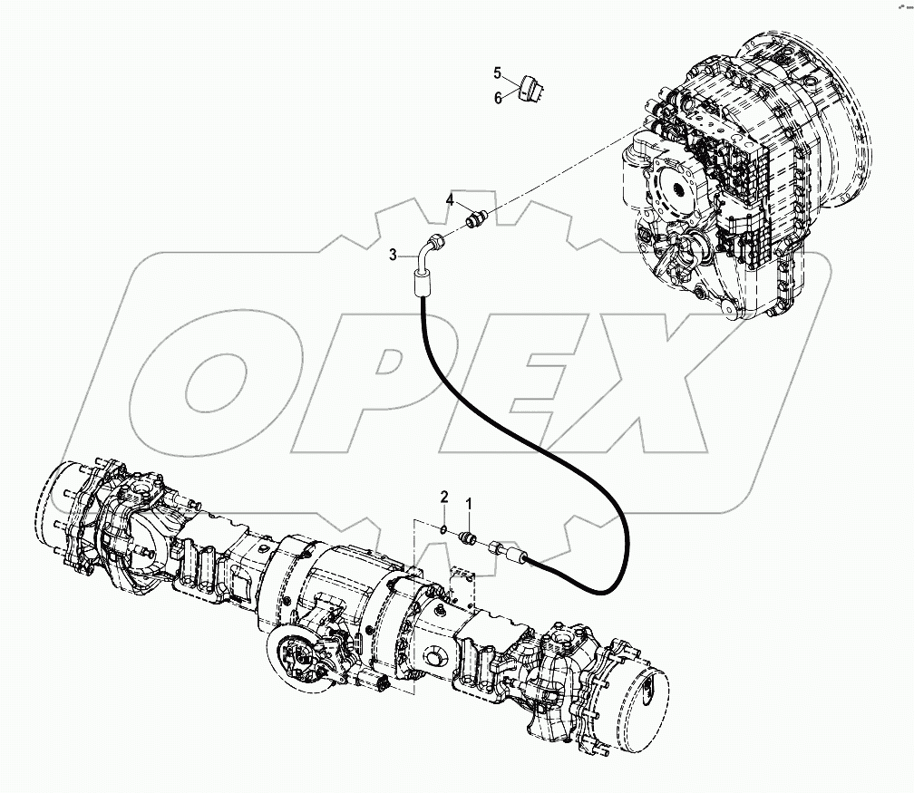  CIRCUIT MOUNTING, DIFFERENTIAL LOCKING A80001 -
