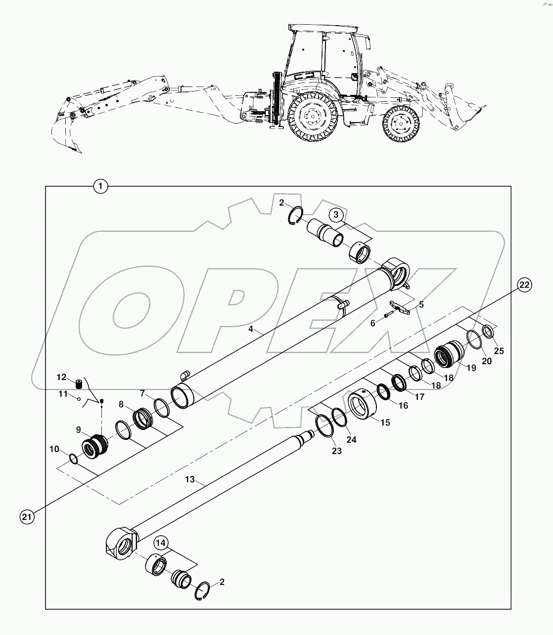  RAM,STABILISER, RIGHT A80262 -
