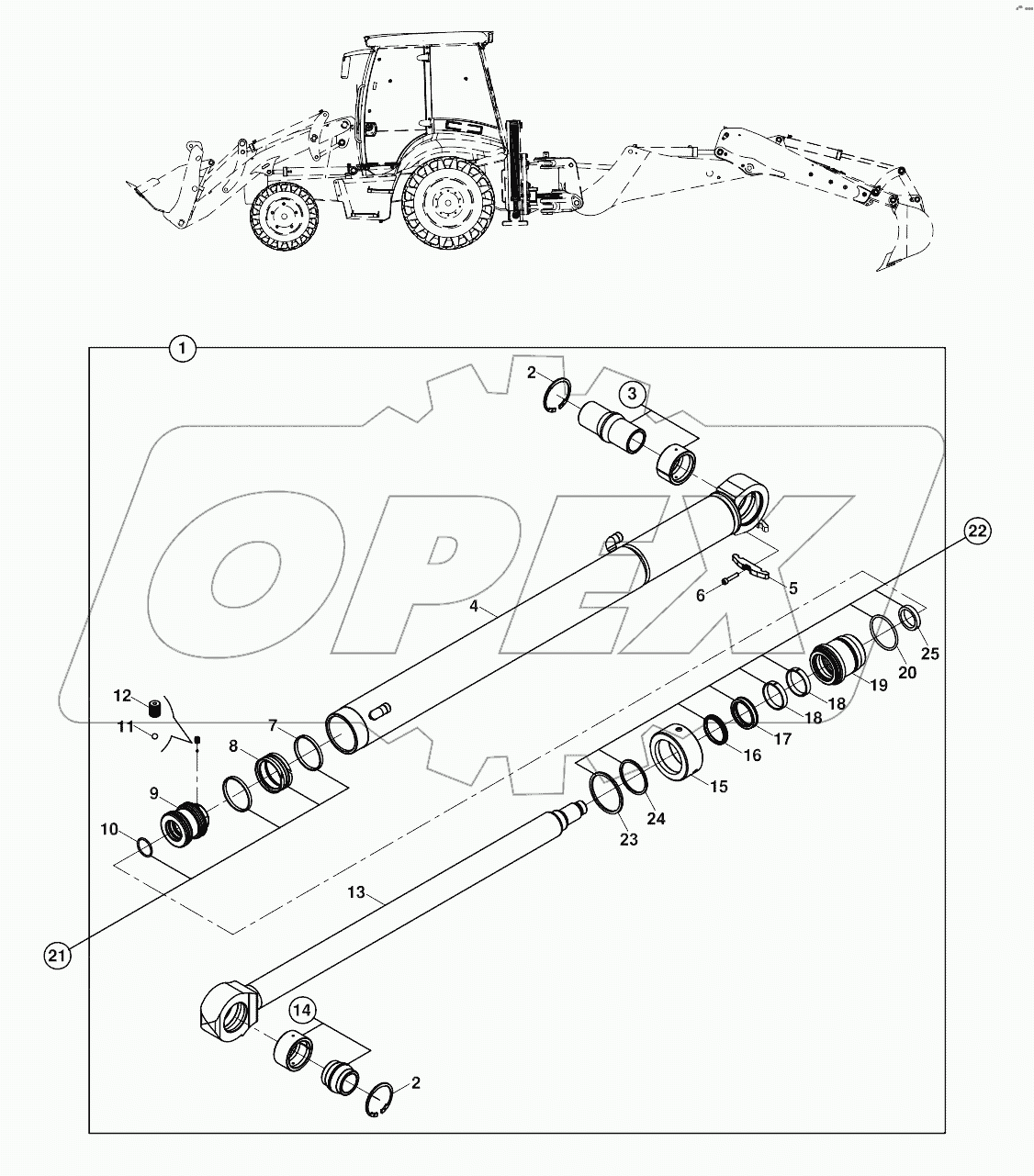  RAM,STABILISER, RIGHT A80262 -