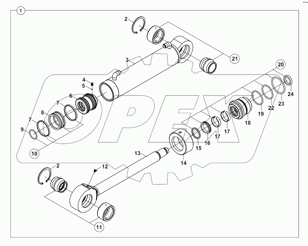  RAM, LOG FORK A80001 -