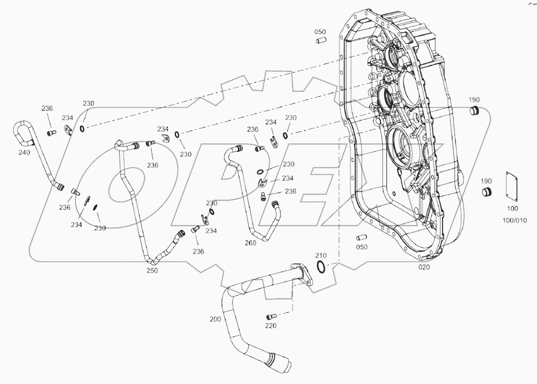  TRANSM. HOUSING A80001 -
