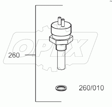  TEMP. SENSOR A80001 -