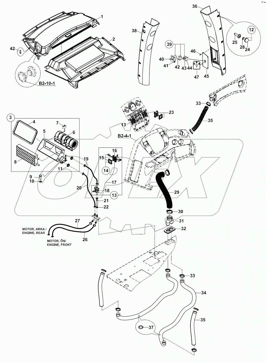  HEATER, HEATING SYSTEM A80001 - A80060