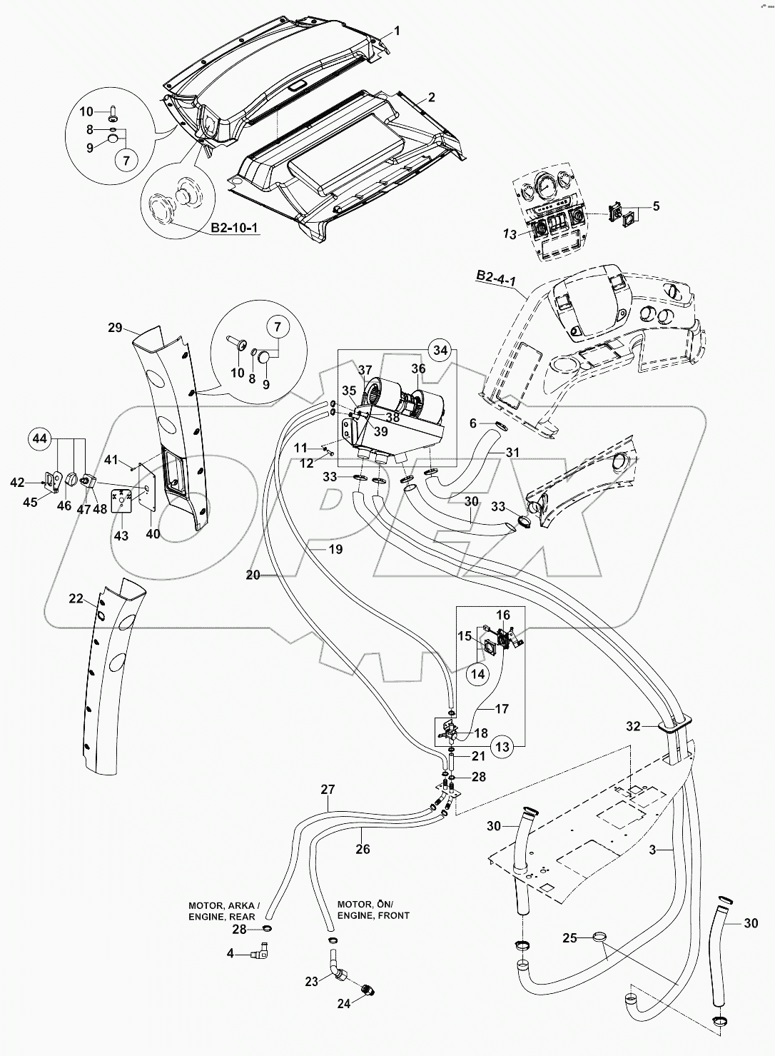  HEATER, HEATING SYSTEM A80061 -