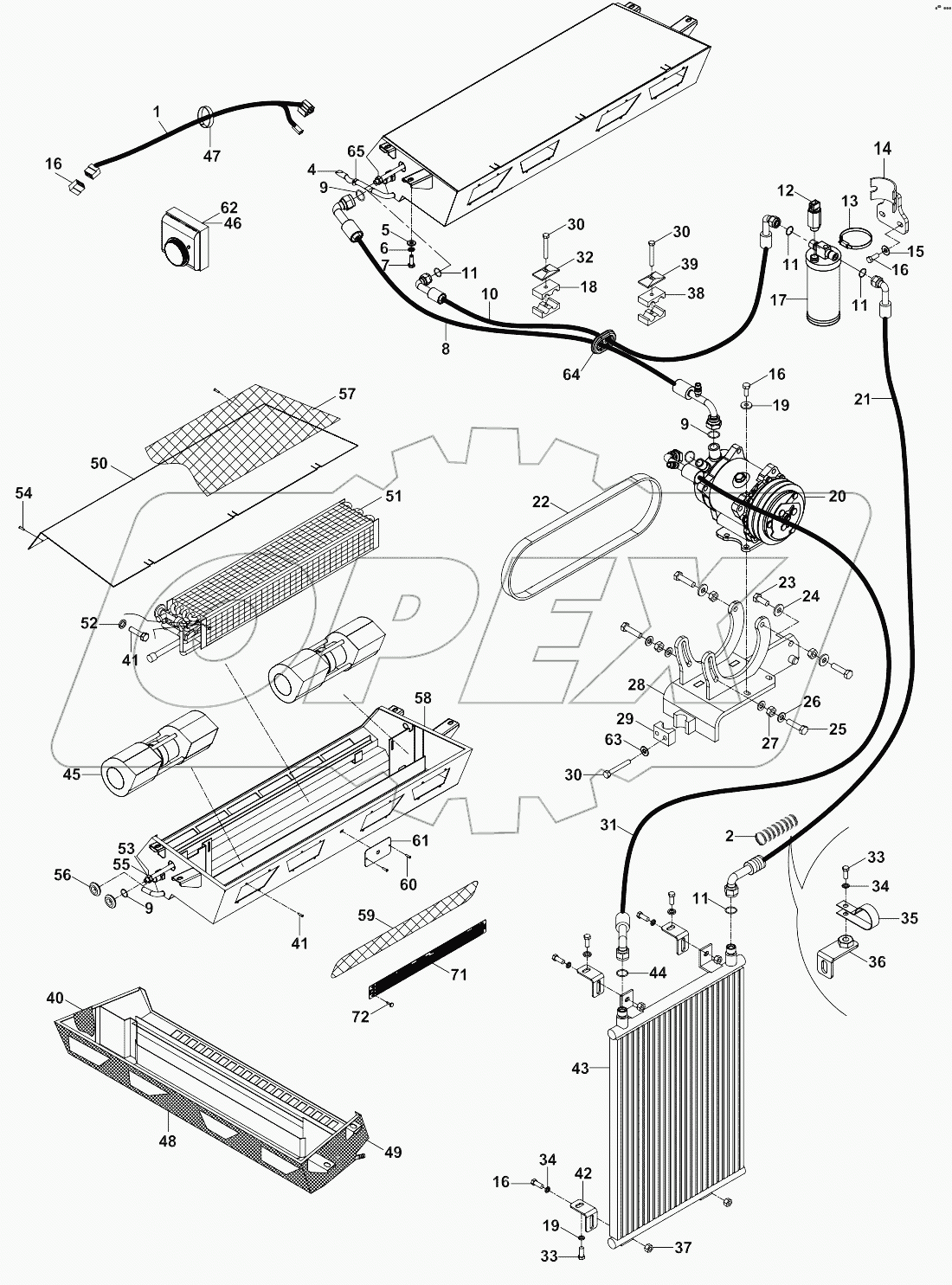  AIR CONDITIONER, COOLING SYSTEM A80814 -